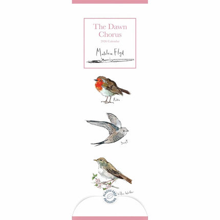 CarouselCalendars Madeleine Floyd, The Dawn Chorus Slim Kalender 2026