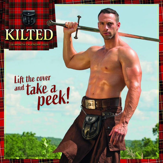 CarouselCalendars Mannen met Kilt Kalender 2026