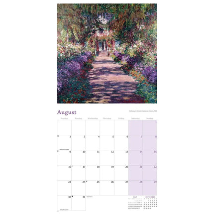 CarouselCalendars Monet Kalender 2027