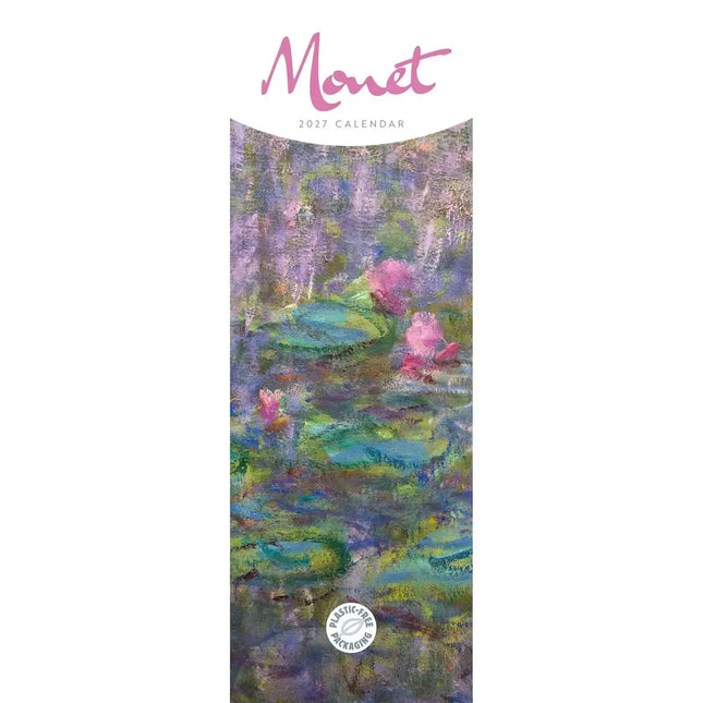 CarouselCalendars Monet Slimline Kalender 2027