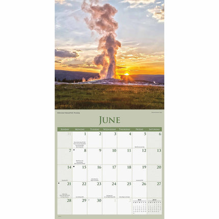 CarouselCalendars National Parks Kalender 2026
