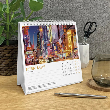 CarouselCalendars New York Deskkalender 2027
