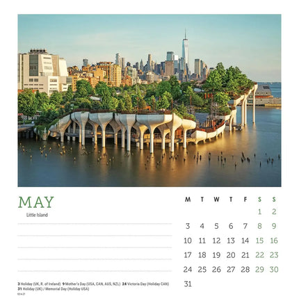CarouselCalendars New York Deskkalender 2027