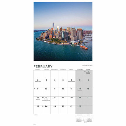 CarouselCalendars New York Kalender Mini 2026
