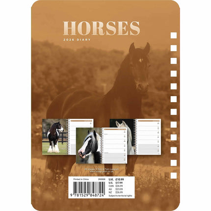 CarouselCalendars Paarden A5 Agenda 2026