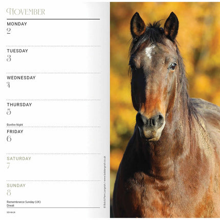 CarouselCalendars Paarden Slim Agenda 2026