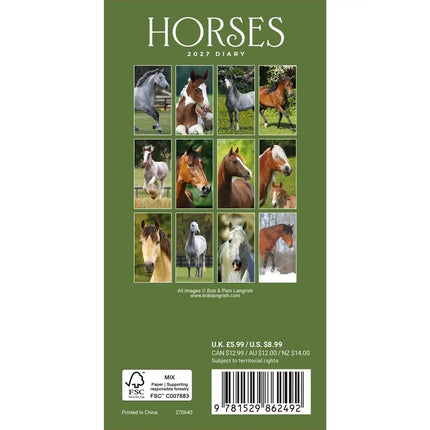 CarouselCalendars Paarden Slim Agenda 2027