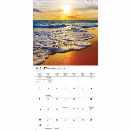 CarouselCalendars Paradijs Eiland Kalender 2026