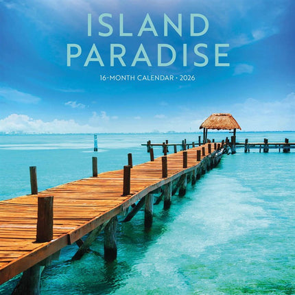 CarouselCalendars Paradijs Eiland Mini Kalender 2026