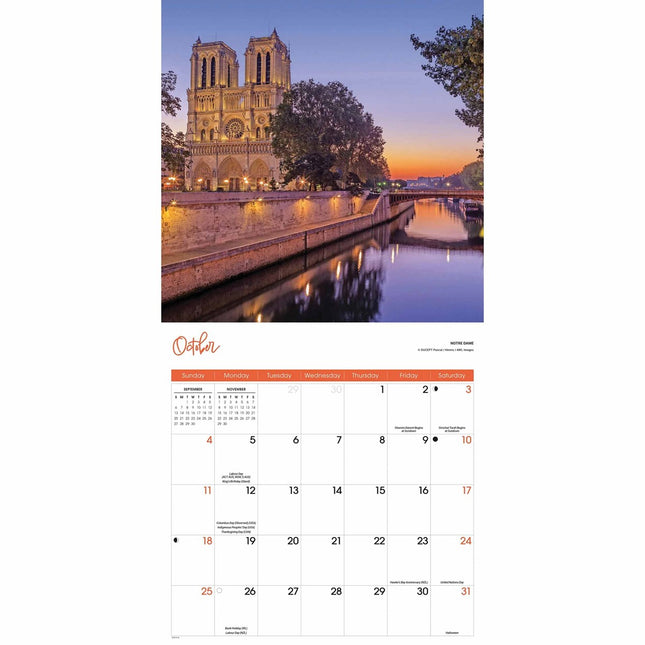 CarouselCalendars Parijs Kalender 2026