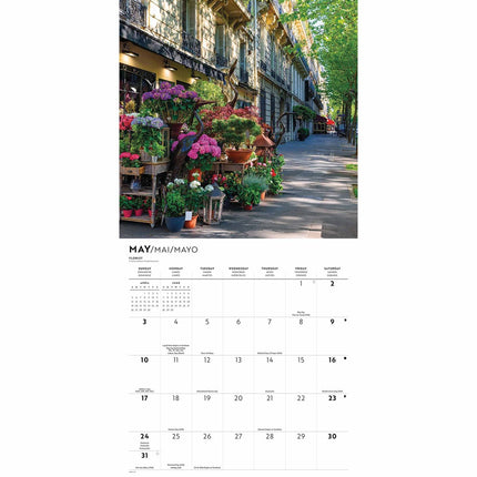 CarouselCalendars Parijse Lifestyle Kalender 2026