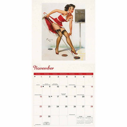 CarouselCalendars Pin Up Girls Kalender 2027