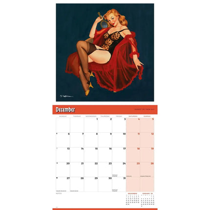 CarouselCalendars Pin-Ups Dames Kalender 2027