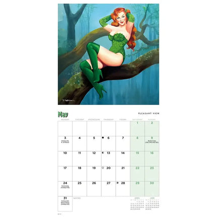 CarouselCalendars Pin Ups Mini Kalender 2026