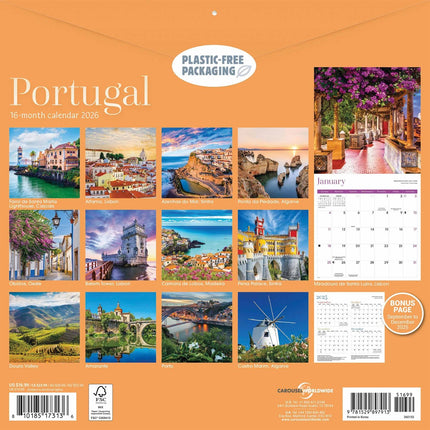 CarouselCalendars Portugal Kalender 2026