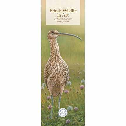 CarouselCalendars Robert Fuller British Wildlife Kalender 2026 Slimline