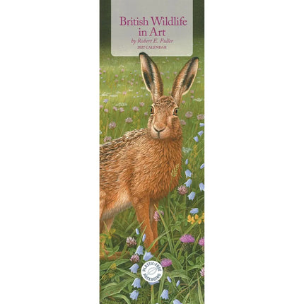 CarouselCalendars Robert Fuller British Wildlife Kalender 2026 Slimline