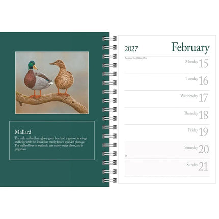 CarouselCalendars Robert Fuller Wildlife Pocket Agenda 2027