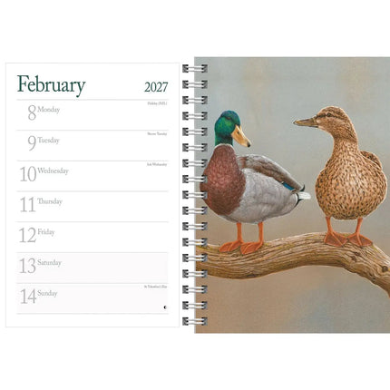 CarouselCalendars Robert Fuller Wildlife Pocket Agenda 2027