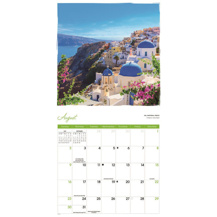 CarouselCalendars Romantisch Europa Kalender 2026