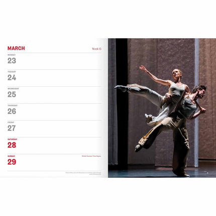 CarouselCalendars Royal Ballet A5 Agenda 2026