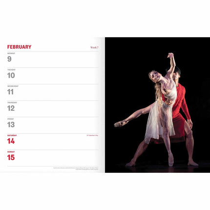 CarouselCalendars Royal Ballet A5 Agenda 2026