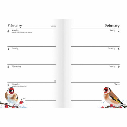 CarouselCalendars RSPB Agenda 2025 A6
