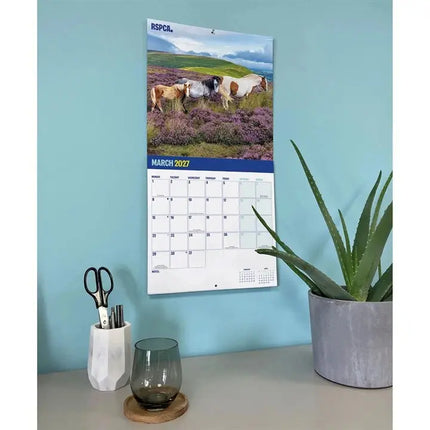 CarouselCalendars RSPCA, Britse Paarden en Pony's Kalender 2027