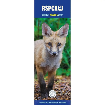 CarouselCalendars RSPCA, Britse Wildlife Slim Kalender 2026