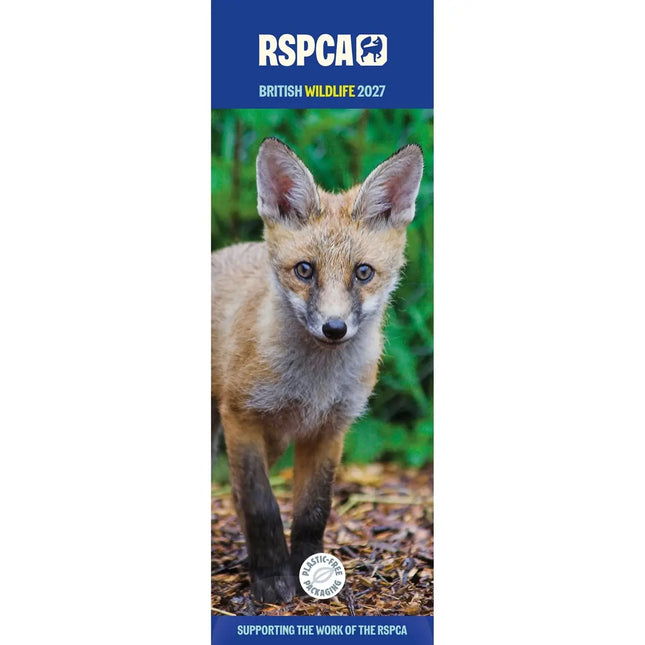 CarouselCalendars RSPCA, Britse Wildlife Slim Kalender 2026