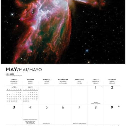 CarouselCalendars Ruimte Kalender 2026