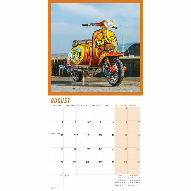 CarouselCalendars Scooters Kalender 2026