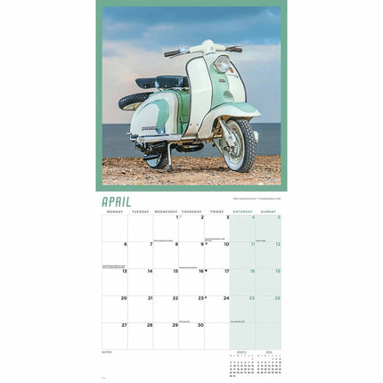 CarouselCalendars Scooters Kalender 2026