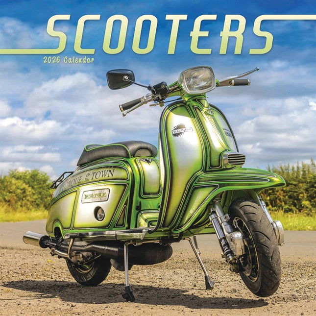CarouselCalendars Scooters Kalender 2026