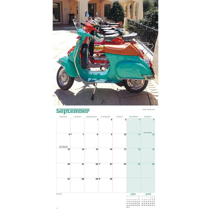 CarouselCalendars Scooters Kalender 2027