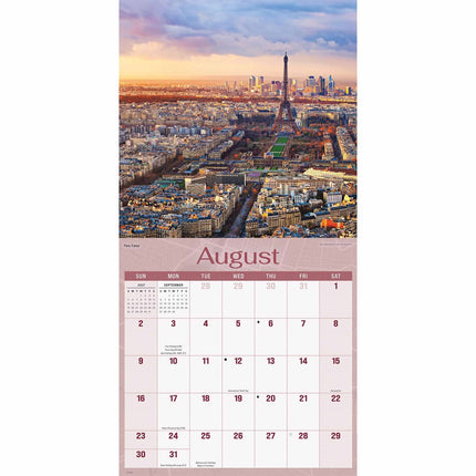 CarouselCalendars Skylines Kalender 2026