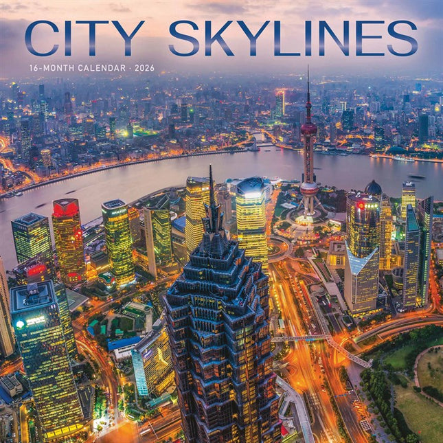 CarouselCalendars Skylines Kalender 2026
