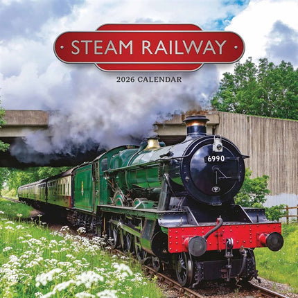 CarouselCalendars Steam Railways Kalender 2027