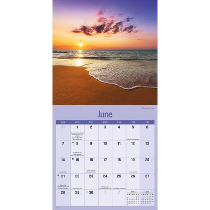CarouselCalendars Stranden Mini Kalender 2026