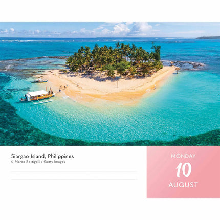 CarouselCalendars Stranden Scheurkalender 2026 Boxed