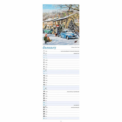 CarouselCalendars Trevor Mitchell, Days Gone By Kalender 2026 Slimline