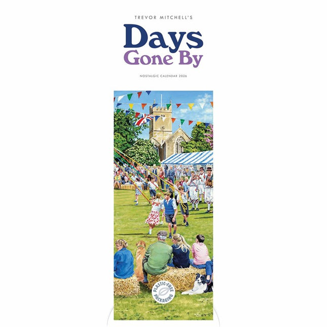 CarouselCalendars Trevor Mitchell, Days Gone By Kalender 2026 Slimline