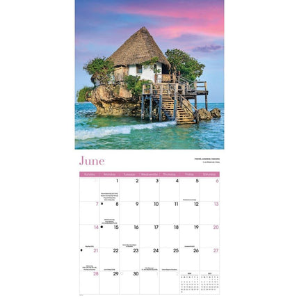 CarouselCalendars Tropical Islands Kalender 2026