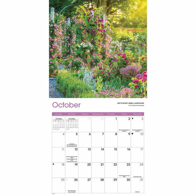 CarouselCalendars Tuinen Mini Kalender 2026