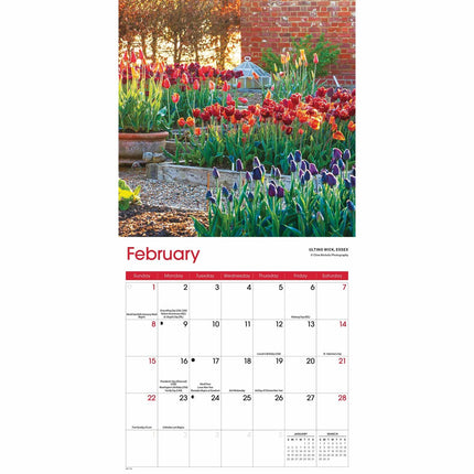 CarouselCalendars Tuinen Mini Kalender 2026
