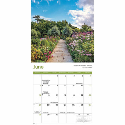 CarouselCalendars Tuinen Mini Kalender 2026