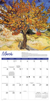CarouselCalendars van Gogh Kalender 2026