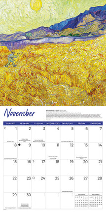 CarouselCalendars van Gogh Kalender 2026