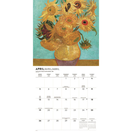 CarouselCalendars van Gogh Kalender 2027