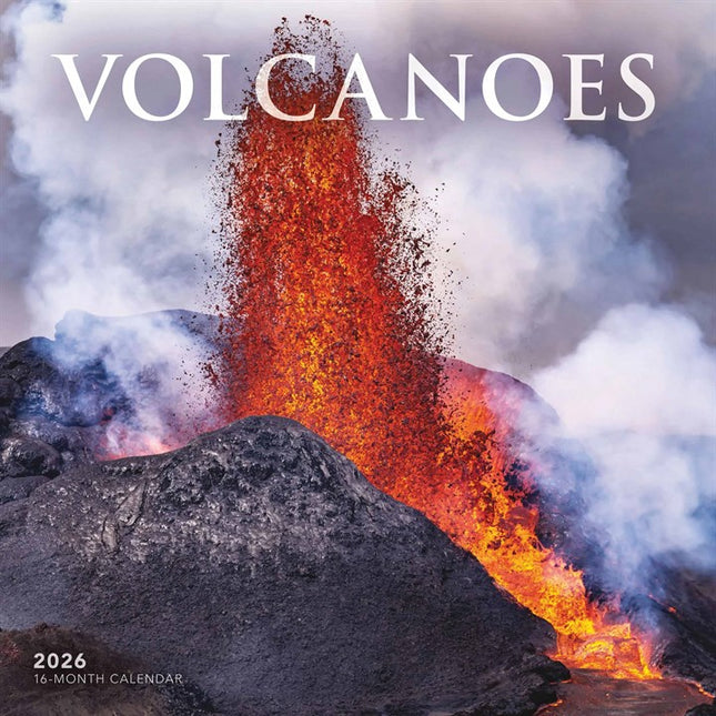 CarouselCalendars Vulkaan Kalender 2026